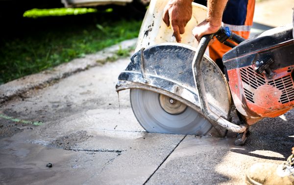 Walkway Cutting in Vista